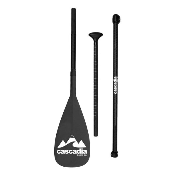 3 Piece Carbon Adjustable Paddle with Carrying Case