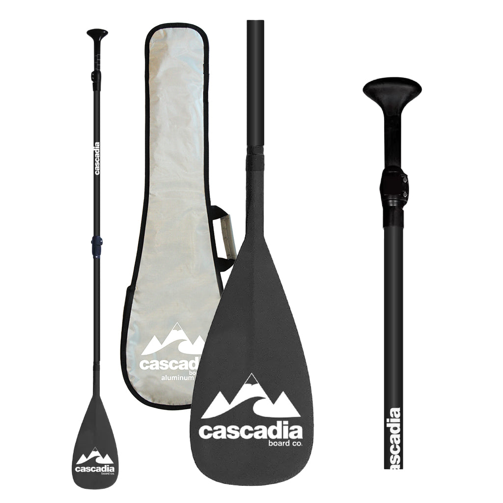 Aluminum 3 Piece Adjustable Paddle with Carrying case