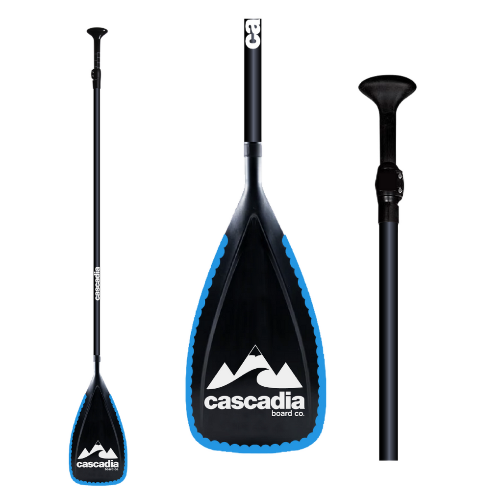2 Piece Performance Paddle with rubber edge