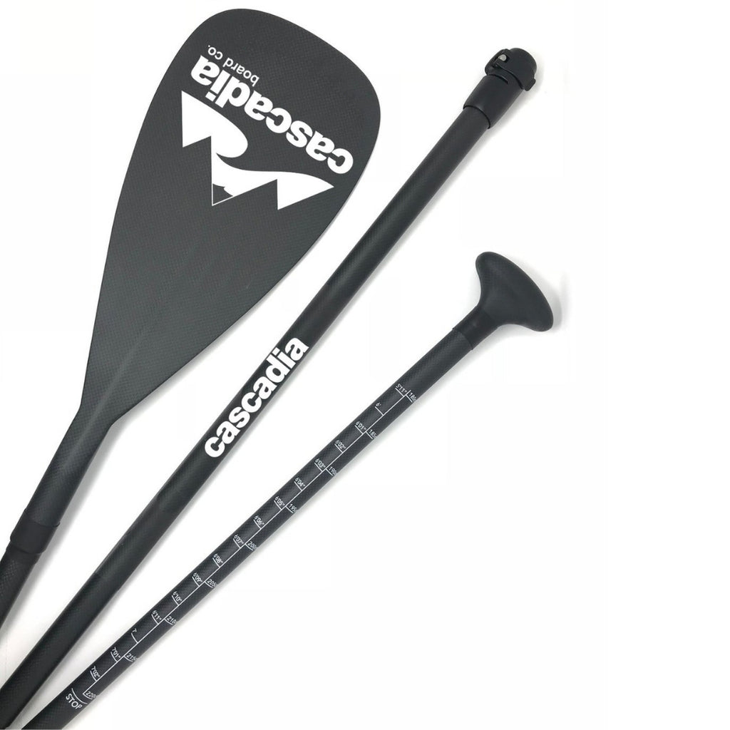 3 Piece Carbon Adjustable Paddle with Carrying Case